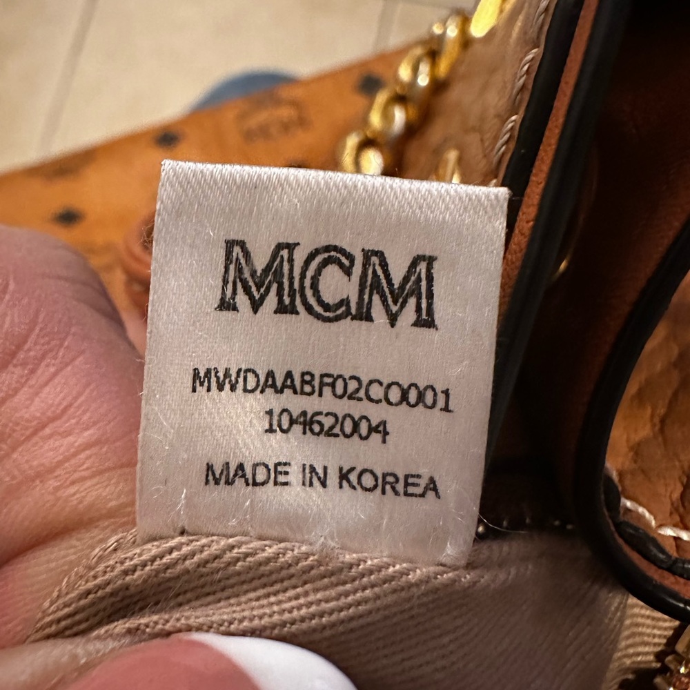 MCM Soft Berlin Drawstring Bag - Picture 14 of 14